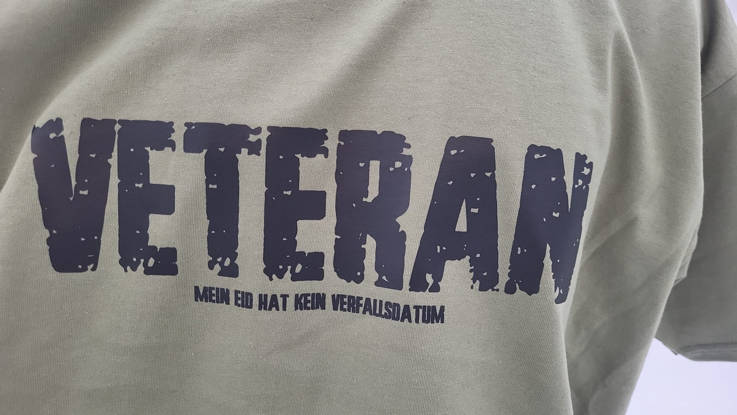 T-Shirt Veteran "Mein Eid hat kein Verfallsdatum"