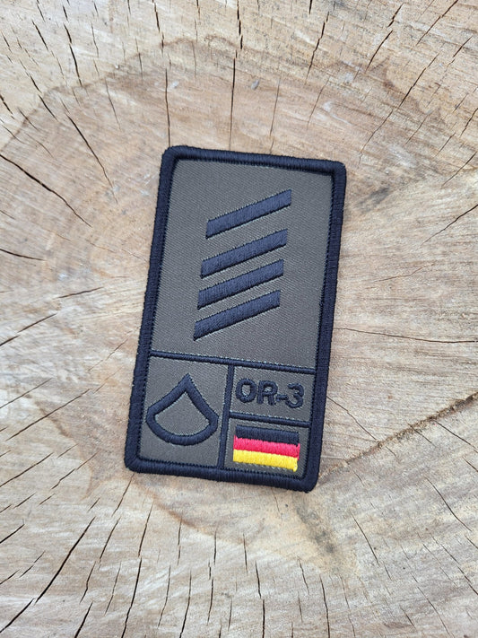 Rang Patch BRD -US- Nato