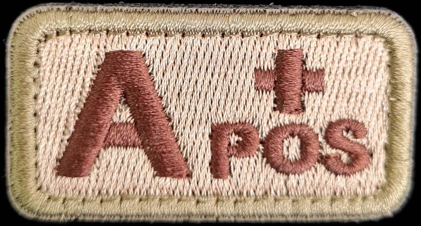 Blutgruppen Patch