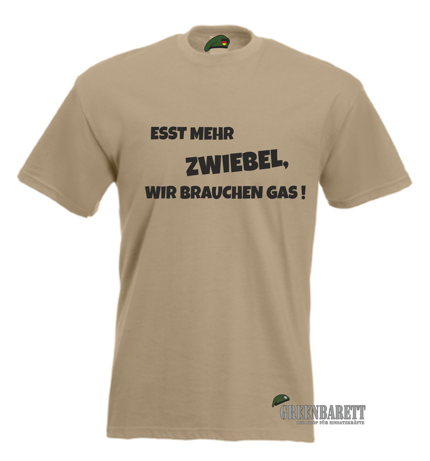 Esst mehr Zwiebeln sand