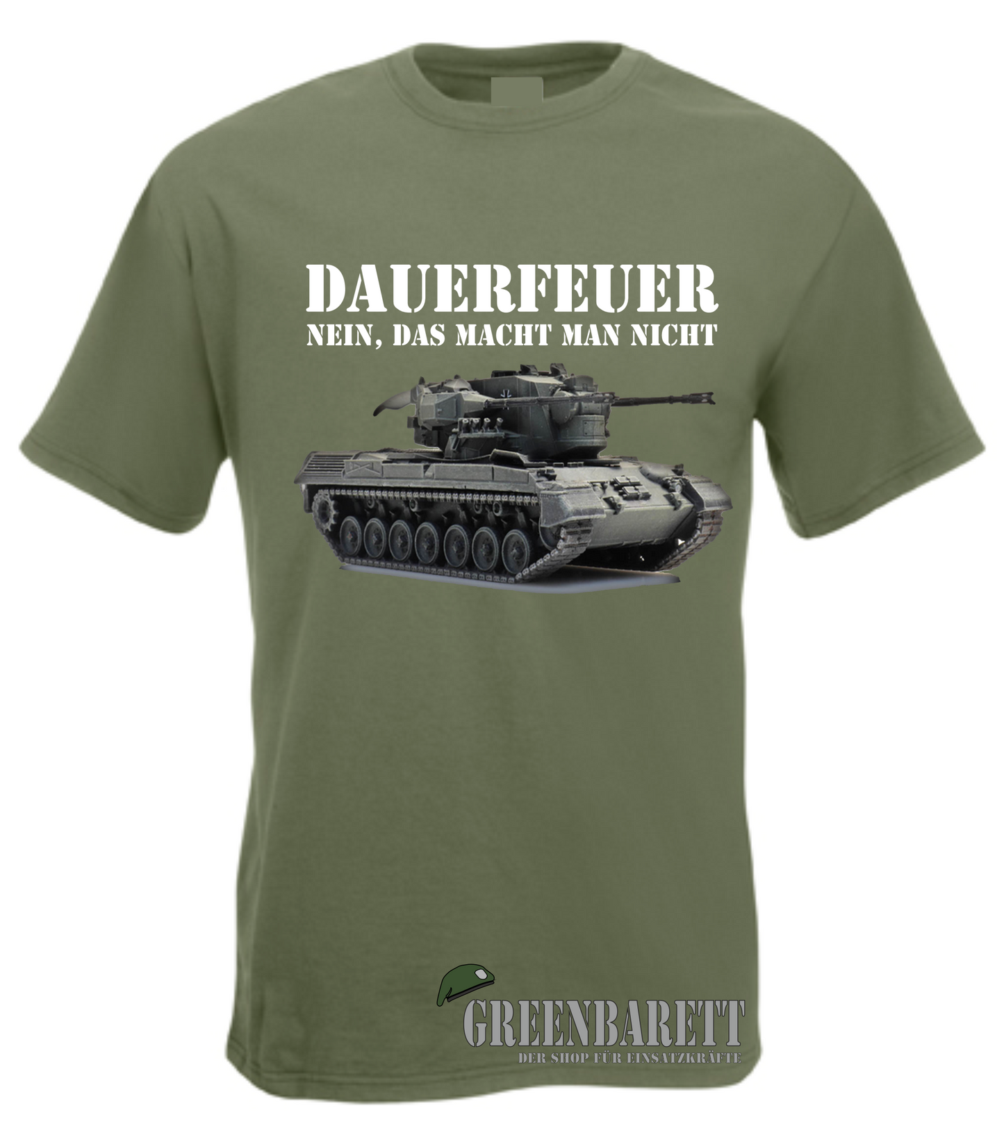 Dauerfeuer T-Shirt oliv