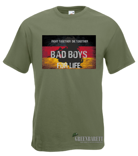 German Bad Boy T-Shirt oliv