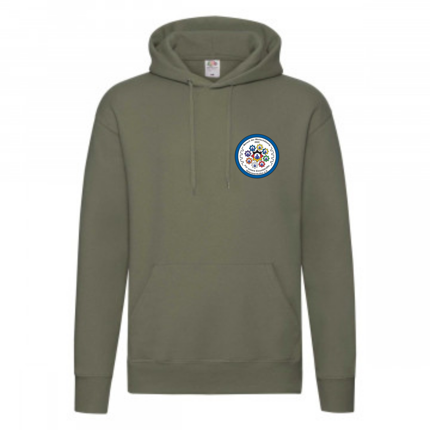 Hoody Marsch der Wertschätzung oliv