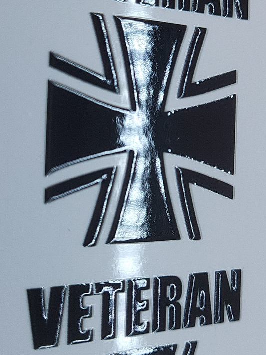 UV DTF Aufkleber " Veteran"