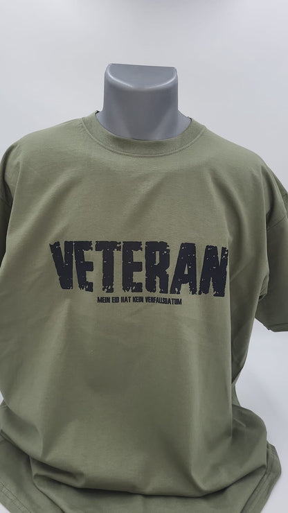 T-Shirt Veteran "Mein Eid hat kein Verfallsdatum"